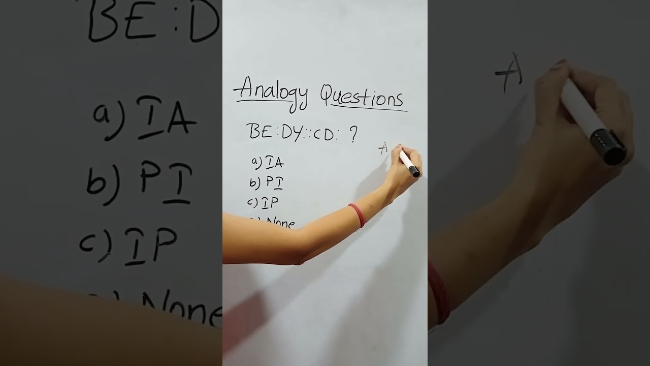 Analogy Questions | Aptitude Tips and Tricks | SP Global Solution