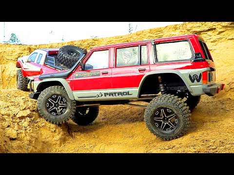 Scale Titan Crawlers - Off-Road Domination Continues RC Jeep vs. RC BMW vs. RC Ford vs. RC Nissan!
