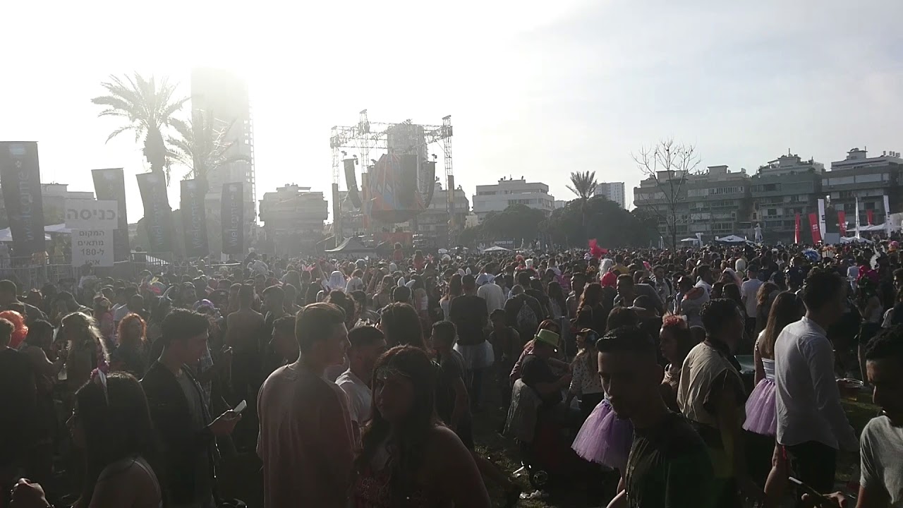 Purim Street Party in Tel Aviv 2018