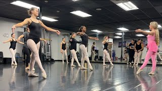 Ballet class ( intermediate level age 13-17yo )