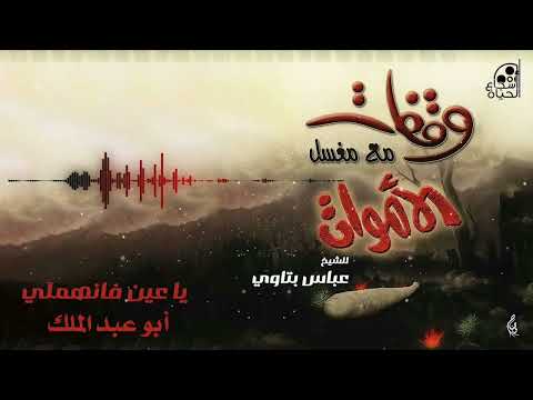 يا عين فانهملي أبو عبد الملك