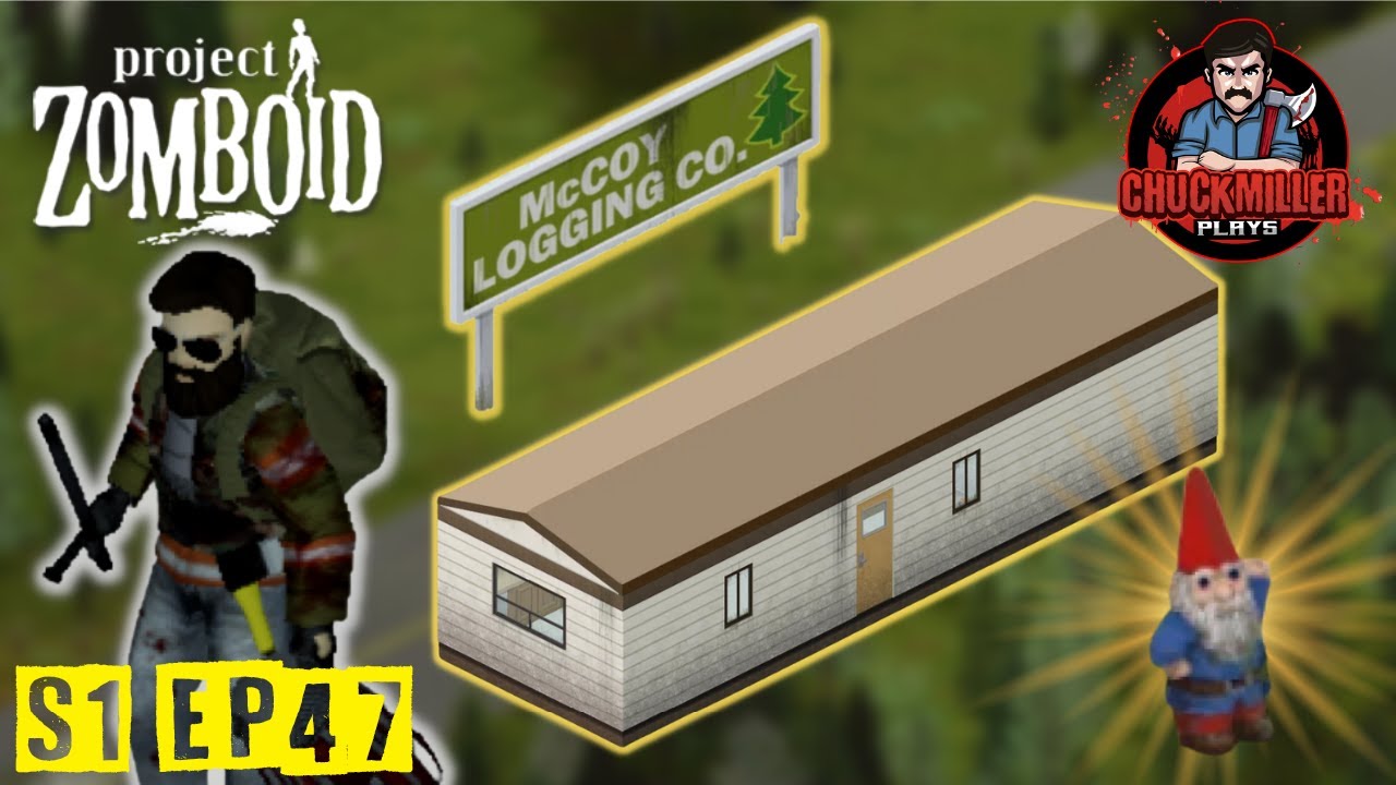 Project Zomboid 41.73 S1 Ep47 Trailer Trash, McCoy's And LOTS of