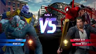 MARVEL VS. CAPCOM: INFINITE Thanos Alt.,Nemesis Requested Gameplay In Arcade Mode