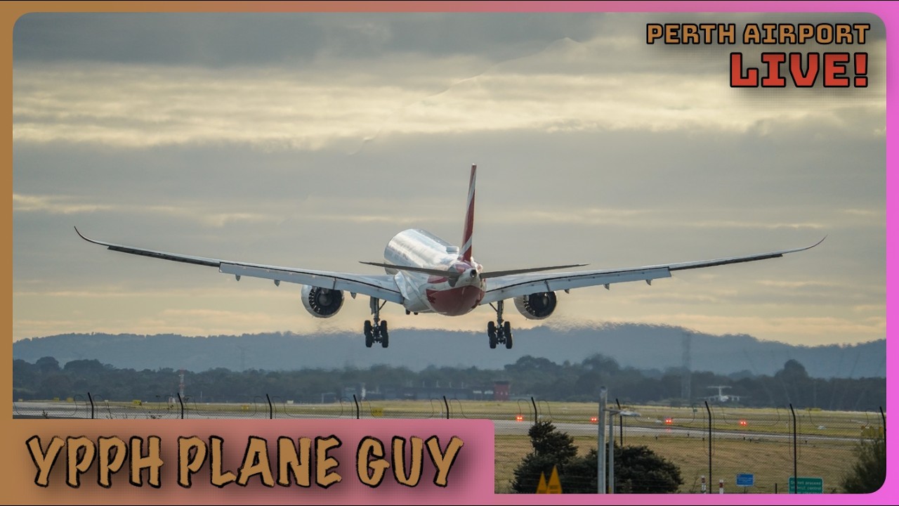 🔴🎥✈️ TUESDAY MORNING RWY 03 SPOTTING LIVE @ PERTH! W/ YPG