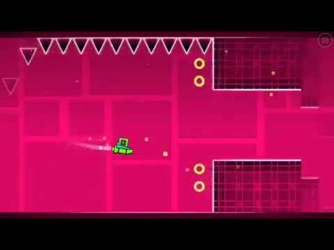 Geometry Dash-Stereo Madness(Lvl 1)-All Coins/Геометри даш все монеты 1 уровень