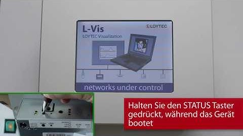 L-VIS Tutorial: Werkseinstellungen wiederherstellen - LVIS-3Ex, LVIS-MEx [V014]