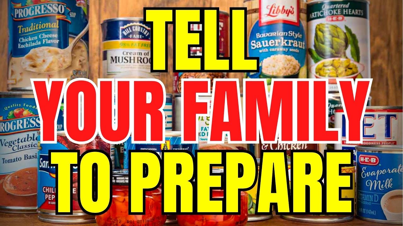 BEST 5 Canned Foods To STOCKPILE Right Now Prepping For Food Shortage 2023 YouTube