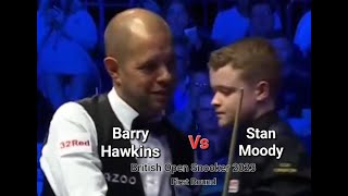 Barry Hawkins vs Stan Moody - British Open Snooker 2023 - First Round