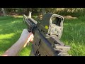 Colt ar15 w eotech pov firing