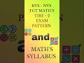 kvs-nvs tgt math's tire-2 exam pattern and syllabus 😱🔥#shorts #maths #viral #teaching #yt