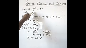 How to Solve Exponential Equations in Indices #indices #maths #mathematics #viral #viralvideos