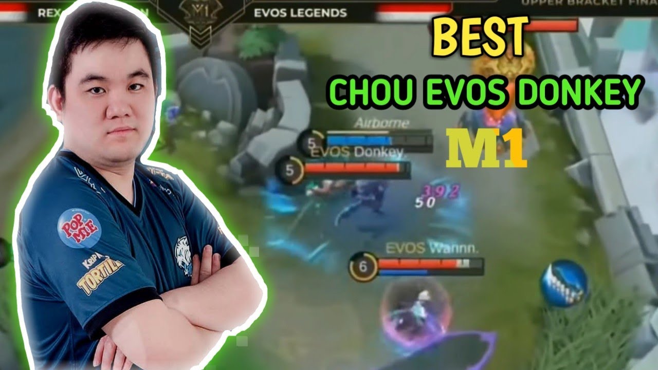 BEST MOMENT CHOU EVOS DONKEY DI M1! USER CHOU WAJIB TONTON!!!
