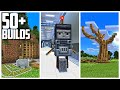 50+ Build Ideas in Minecraft from my Survival World!