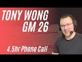 45hr call with tony wong gm26  cone of accuracy breaking through plateaus  more