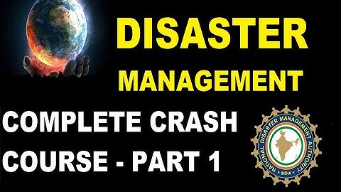आपदा प्रबंधन disaster management crash course lecture 1 uppsc uppcs upsc ias mains ssc upsssc pcs