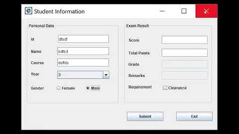 Part 2 - Creating Swing GUI Application (Adding Events and Writing to CSV File)