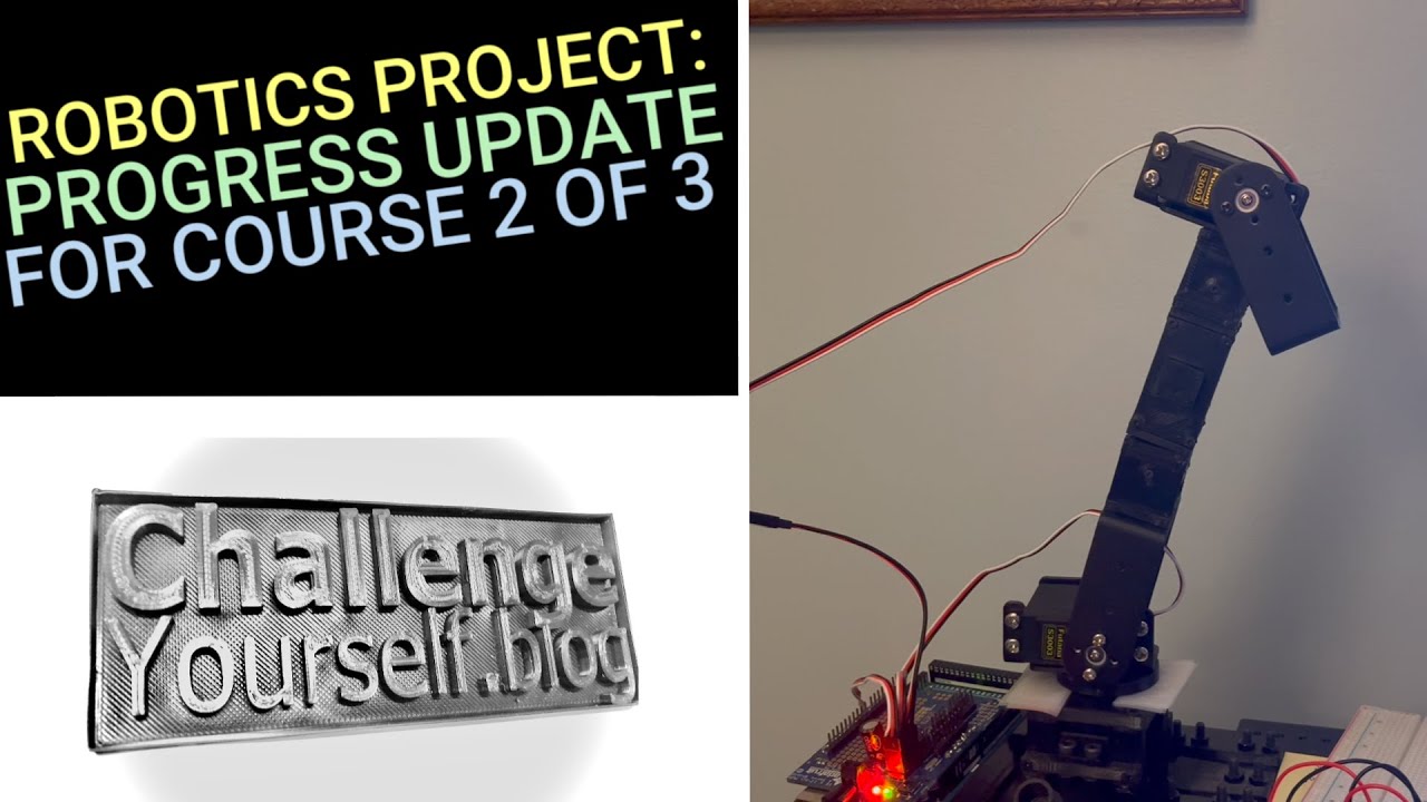 Robotics Project: Progress Update for Course 2 of 3 - YouTube
