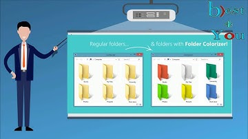 Customize Folder Icons The Different Colors In Windows - Folder Colorizer