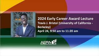 2024 Early Career Award Lecture