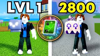 Noob To Max Using Only FRUIT NOTIFIER In Blox Fruits