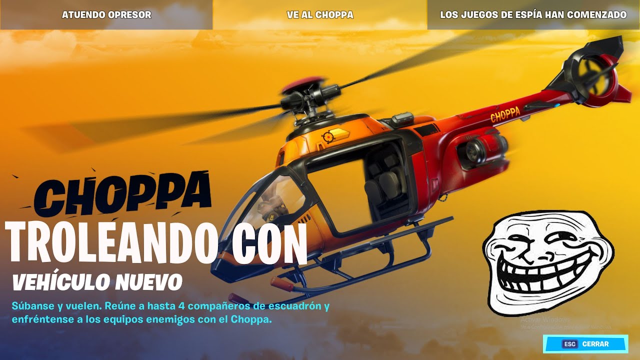 - FORTNITE - Trolleo En Helicoptero - Mira lo que paso ...