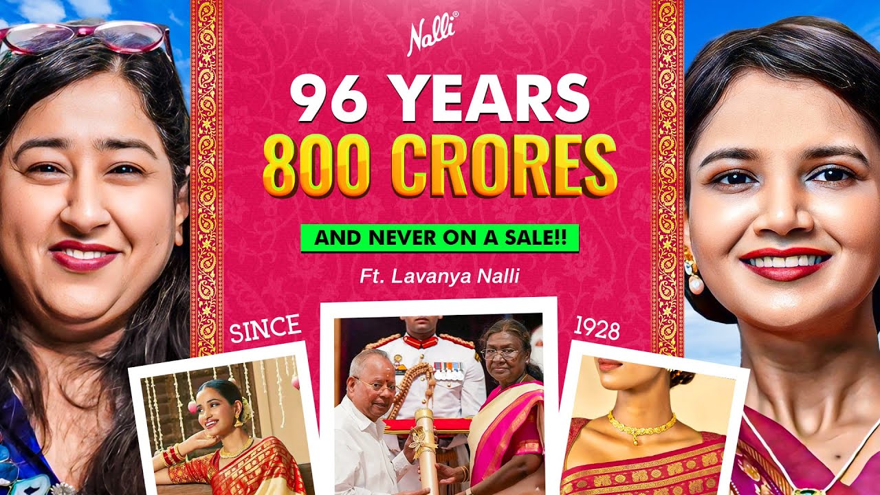 Почему Nalli никогда не поступает в продажу? Лаванья Налли | Истории знаковых брендов | Тина Манс...