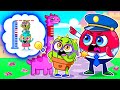 Amusement Park Safety Song 🦒😻 Popcorn Truck 🍿 + More Kids Songs &amp; Nursery Rhymes by VocaVoca🥑