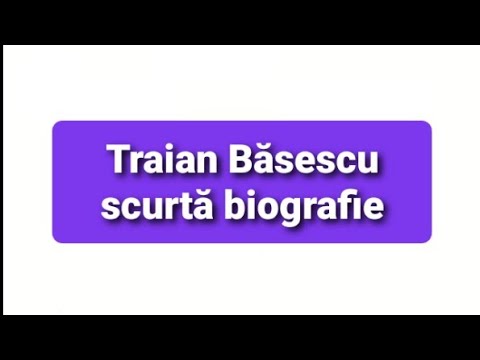 Video: Traian Basescu: rigsretssag, biografi