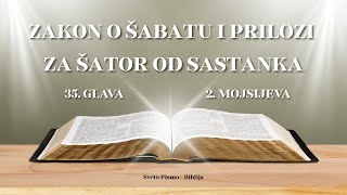 Zakon O Suboti Šabatu I Prilozi Glava 35