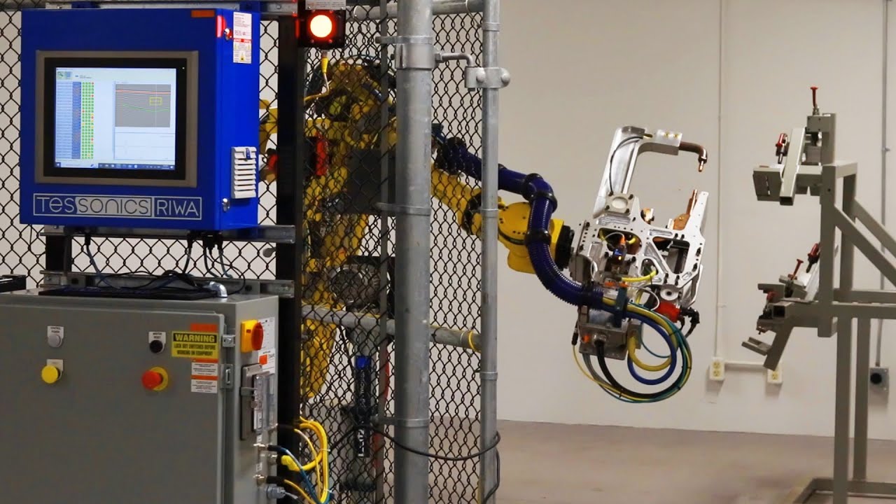 RIWA RealTime Integrated Weld Analyzer (Ultrasonic Spot Weld Inspection Technology) YouTube