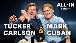 Thumbnail for How to Save America: Mark Cuban and Tucker Carlson Debate 🔥 | All-In Summit 2025