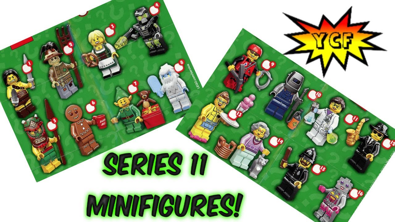 LEGO Series 11 Minifigures Pictures - Collectable LEGO 71002