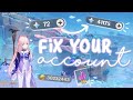FIX YOUR OLD ACCOUNT *Tips + F2P* | Genshin Impact Tips