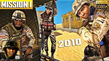 Modern Combat: Sandstorm HD (2021) Android Gameplay Walkthrough Mission 1 - 1080p/60fps