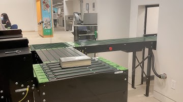San Francisco Public Library Book Return Belt Conveyor System San Francisco California