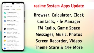 realme System App Update | realme System Application Update | realme New Update | realme Update ~ 🔥 screenshot 4