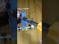 Homemade motorised tricycle using ball bearing