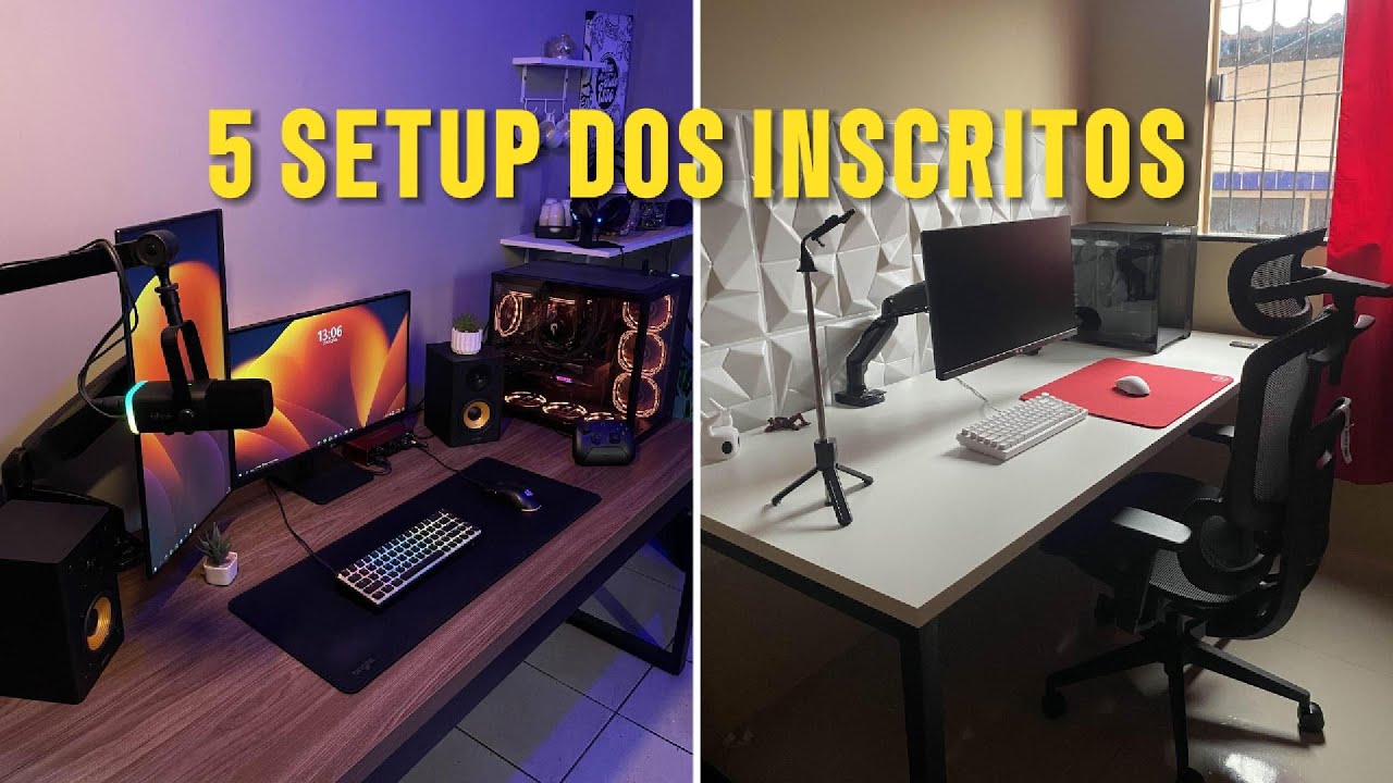 REAGINDO AO SETUP DOS INSCRITOS 5 - SETUPS PARA SE INSPIRAR - YouTube