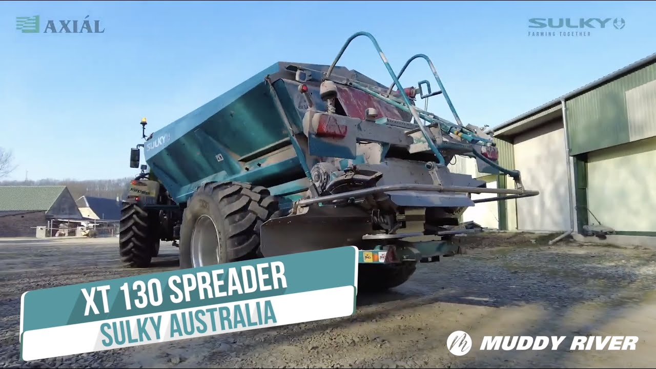 Sulky XT130 Series fertiliser spreaders