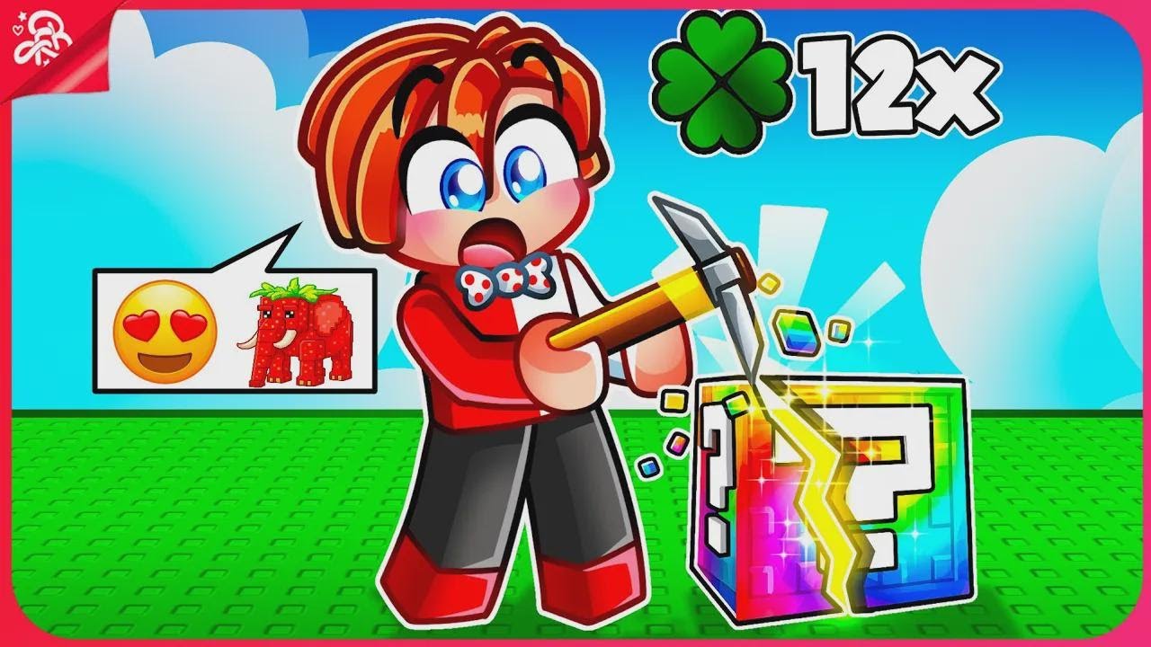 12X Admin Abuse With Lucky Blocks in Brainrots – Insane Luck!