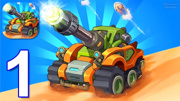 Tank Pack Attack - Gameplay Walkthrough Part 1 Tank War Army Commander (iOS, Android)