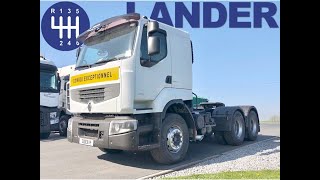 SODEXIM : Tracteur 6x4 Renault Kerax 450 Dxi (VS 2496)