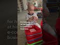 Boy, 6, goes viral in China for skilfully packing boxes 📦 for family's business