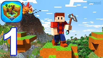Craft World - Gameplay Walkthrough Part 1 Tutorial Craft World Master Block 3D (iOS, Android)