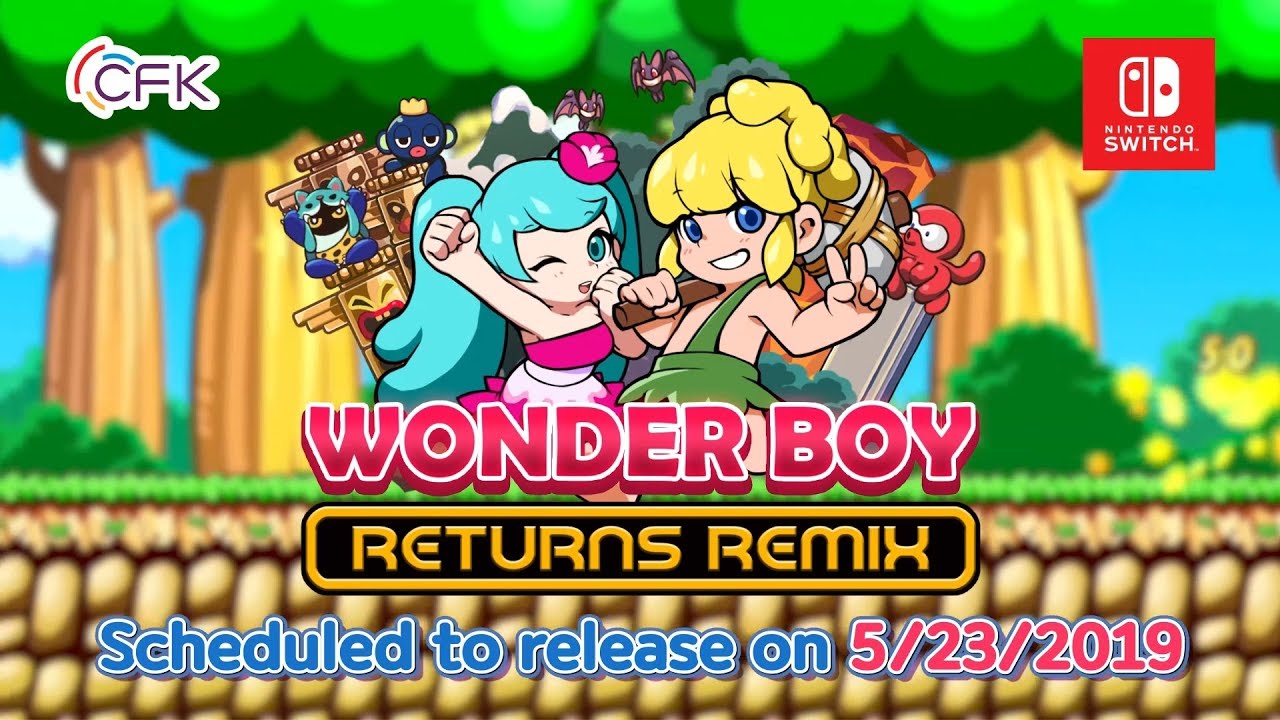 Nintendo Switch 「Wonder Boy Returns - Launch Trailer - - YouTube