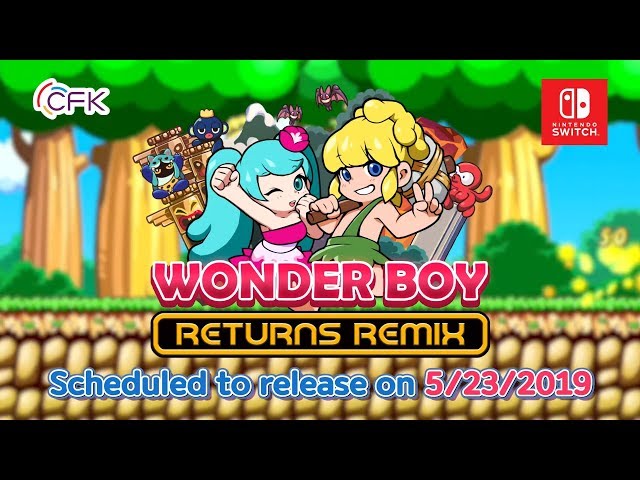 Nintendo Switch 「Wonder Boy Returns Remix」 - Launch Trailer