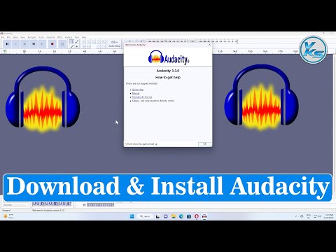 ✅ How To Download And Install Audacity 3.3 On Windows 11/10/8/7