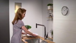 Обзор Смеситель для кухни с душем HANSGROHE Metris 14820000(Купить: http://goo.gl/CkdbPU Идеи и полезные советы от 220 Вольт: http://ok.ru/likevolt http://vk.com/likevolt http://twitter.com/likevolt http://facebook.com/likev., 2016-04-21T14:34:01.000Z)