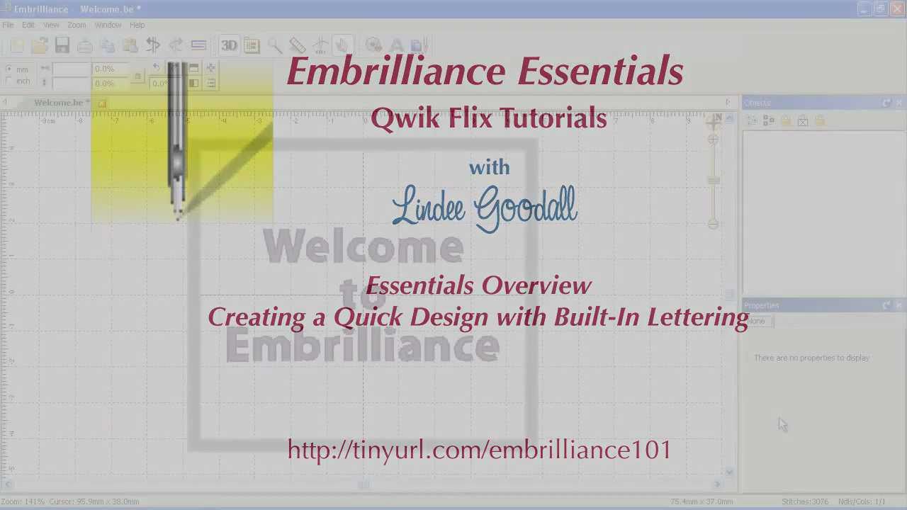 Video Training Series for Embrilliance Essentials