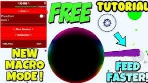 AGARIO NEW MOD MENU 2.19 ZOOM+FASTFEED+ONE SPLIT TO 16 SPLIT FREE
